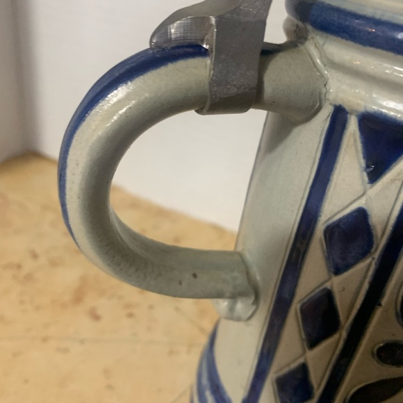 Vintage Gerz Beer Stein with Lid - Picture 5 of 10